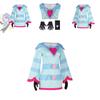 Comfortable Polyester Fizzarolli Cosplay Dress Unisex Anime Game Character Outfit