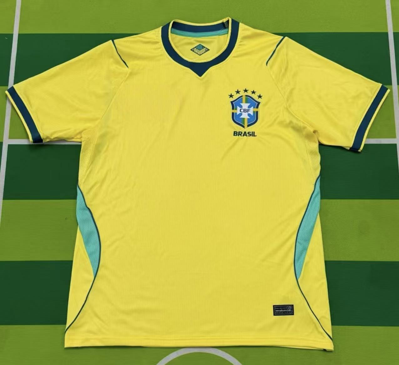 Wholesale 2627 national team home and away France Argentina Brazil England Mexico fan edition football jersey S