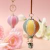 Phone Straps  Air Balloon Diy Keychain Leather Versatile Car Key Ring Handmade Ins Keychain Lanyard Bag Charms