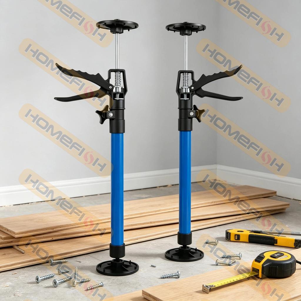 Xiaomi 2Pcs Labor-Saving Telescopic Steel Support Rod Cabinet Jack Drywall Construction Tool Extensible Non-slip Hand Lifting Jack Too