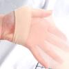 10Pairs Ultra-thin Sheer Glass Silk Socks Transparent Split Toe Tube Sock  Spring Summer