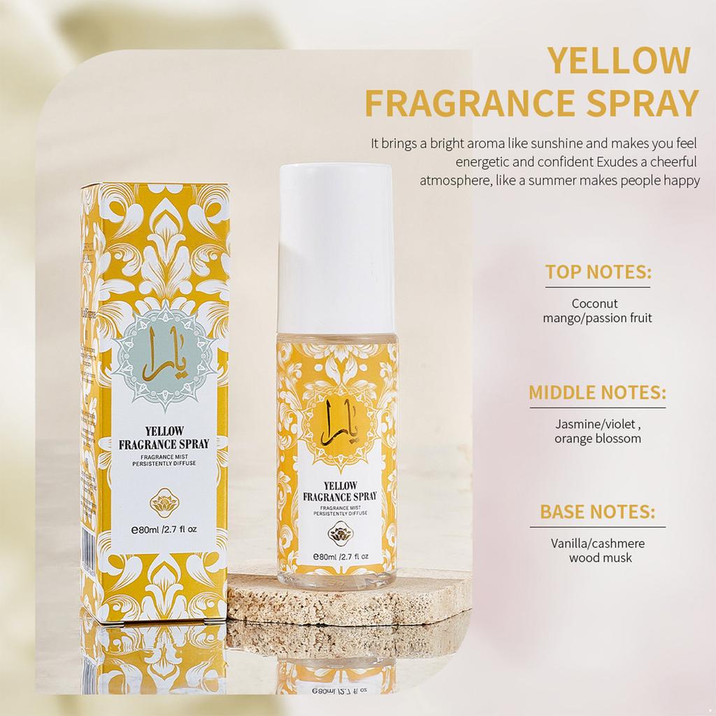 Alcohol Free Fragrance Spray Arab Style Perfume for Women and Men Long Lasting Scent for Dating Work Party and Holiday Vacation Gift