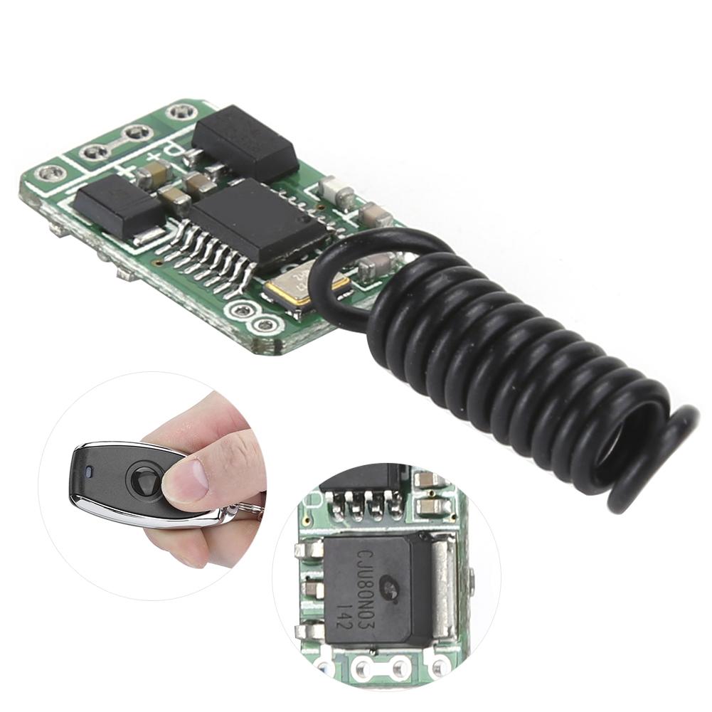 3.7V‑12V Wireless Remote Control Switch Micro DC Control Module Strong Compatibility