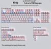 Original Kirby Personality Theme PBT Dye-Sublimation Keycaps for Mechanical Keyboard