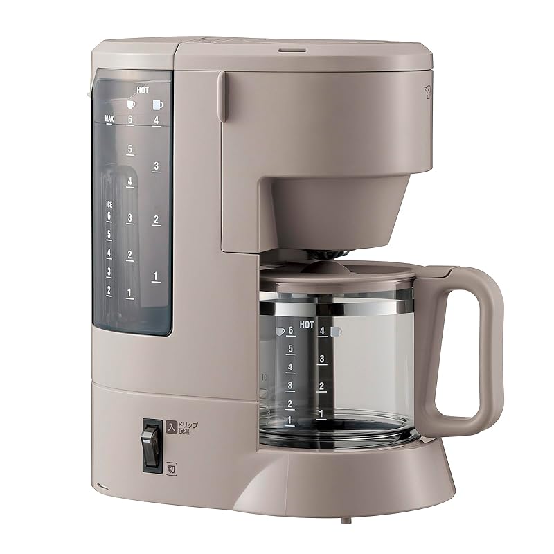 

Zojirushi Mahobin coffee maker for 6 cups grayish brown EC-MA60-TZ