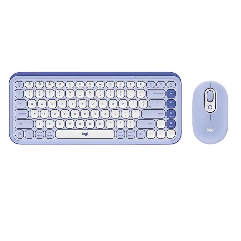 Logitech G POP ICON COMBO Wireless Keyboard and Mouse Set