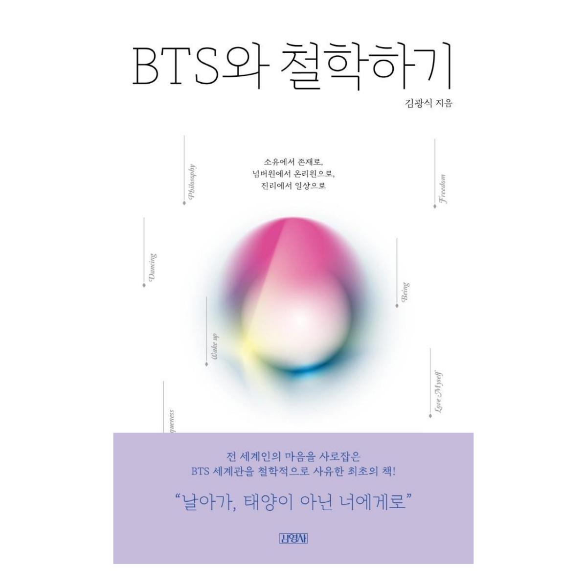 BTS a filozofie Filozofování s BTS Korejská kniha KPOP zboží Sběratelský esej
