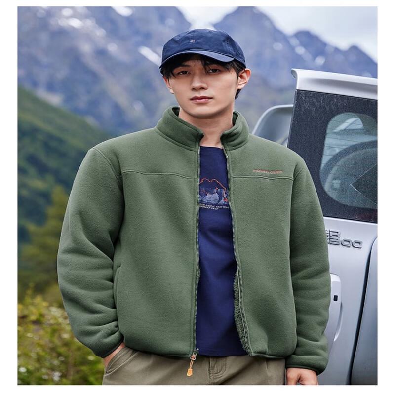 

Toluozhe Men s Outdoor Fleece Jacket XRY201001 XXL