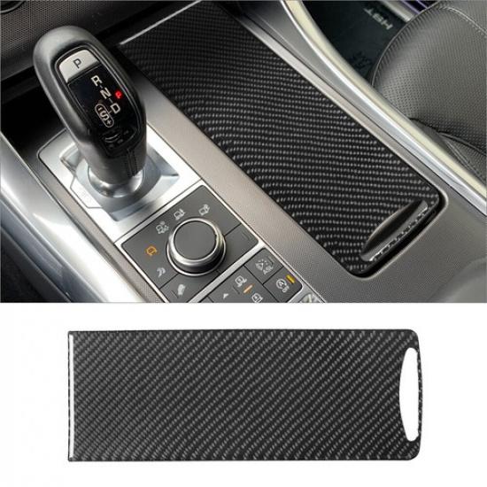 Carbon Fiber Interior Center Cupholder Cover Trim For Land Rover Range Rover