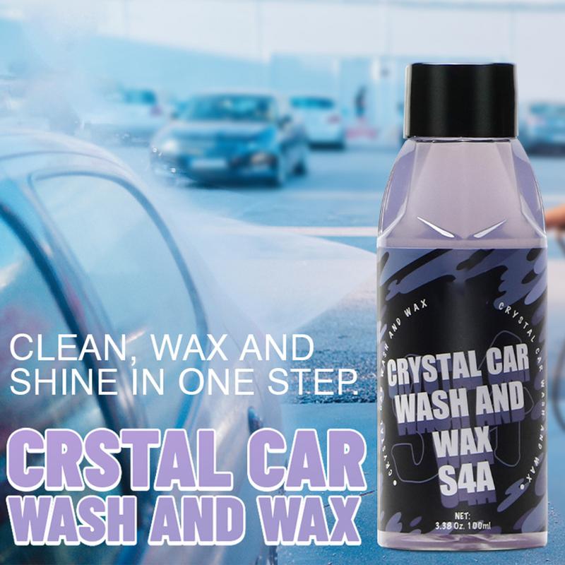 Car Coating Agent Multi-Functional Car Wash Water Activated 100ml Deep Crystal Car Wash Hydrophobic Coating For Cars Trucks Car