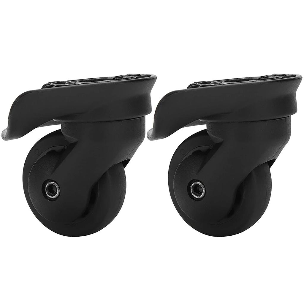 J-ouuo 2 PCS A52 Mute Single Low Wheels for Suitcases and Luggage, Replacement Universal Wheel Casters for Outdoor Use