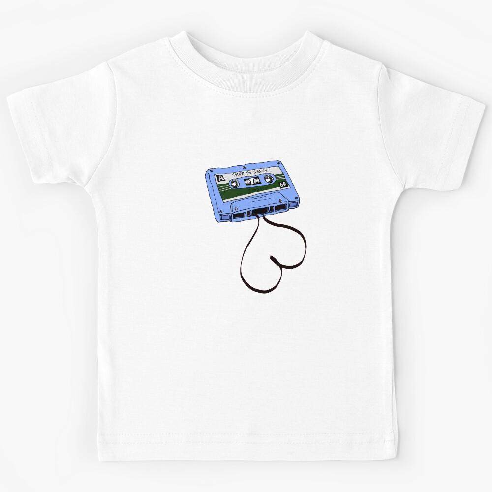 Cassette dance stuff Mix Tape | Vintage Technology Kids T-Shirt 110