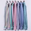 Basic Oxford Dress Shirt For Men Long Sleeve Cotton Solid Casual Plaid Striped Social Business Male
