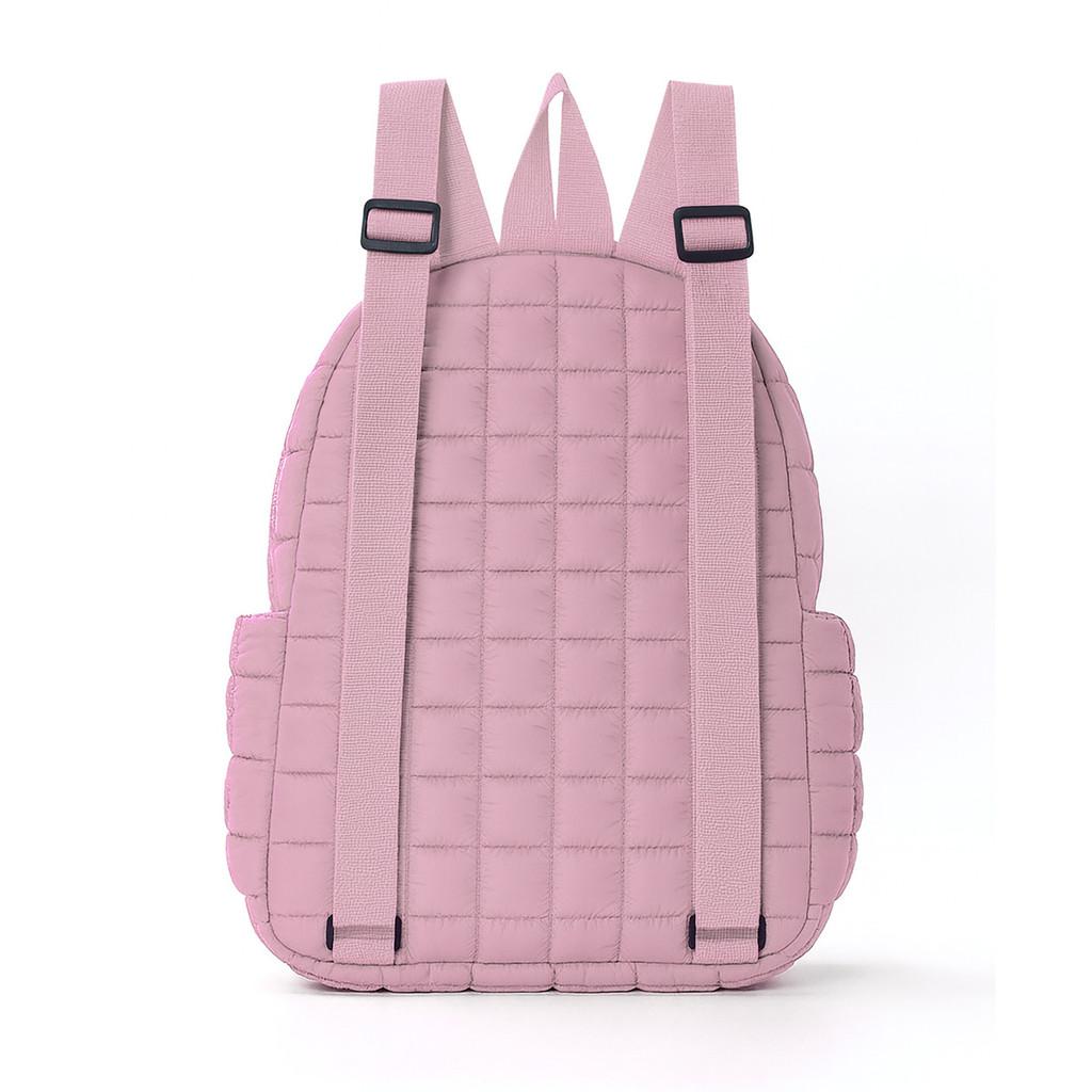 Casual Nylon Backpack For Women With 16in Laptop Storage And Splicing Design For Travel And Leisure