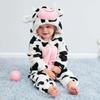 Kigurumi Cat Onesie Kids Unicorn Pajamas for Children Animal Cartoon Blanket Sleepers Baby Costume Winter Boy Girl Jumspuit