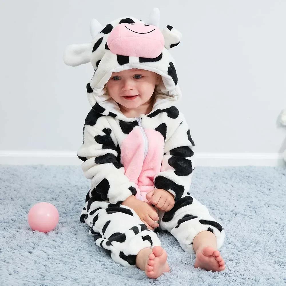 Kigurumi Cat Onesie Kids Unicorn Pajamas for Children Animal Cartoon Blanket Sleepers Baby Costume Winter Boy Girl Jumspuit