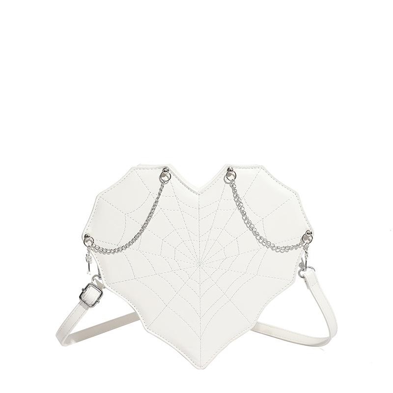 Fashionable Trendy Multi-purpose Crossbody Bag, Heart-shaped Bag, Single-shoulder Bag