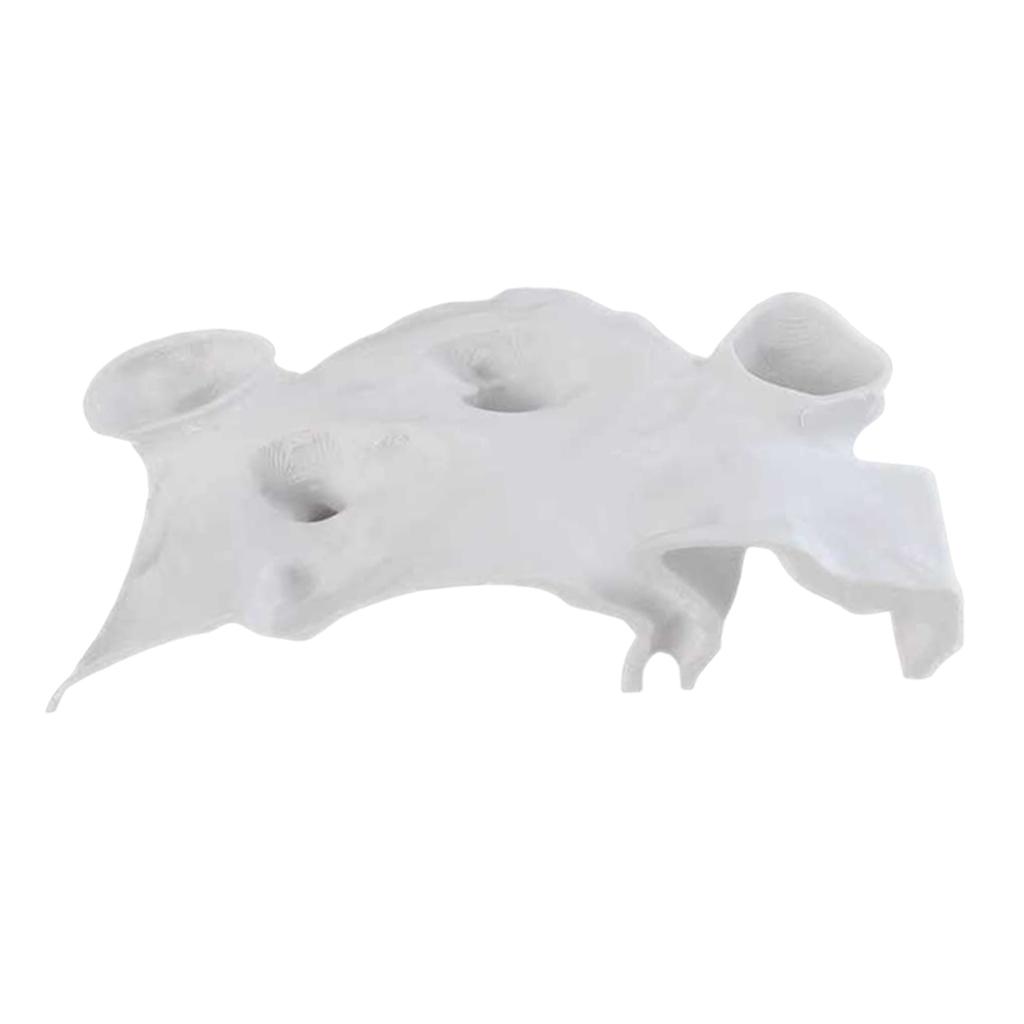 Fish Tank Hidden Cave Hideout Shelter Tunnel for Small Fish Shrimp Reptile 3D Printed Aquarium Landscaping Underground Cave