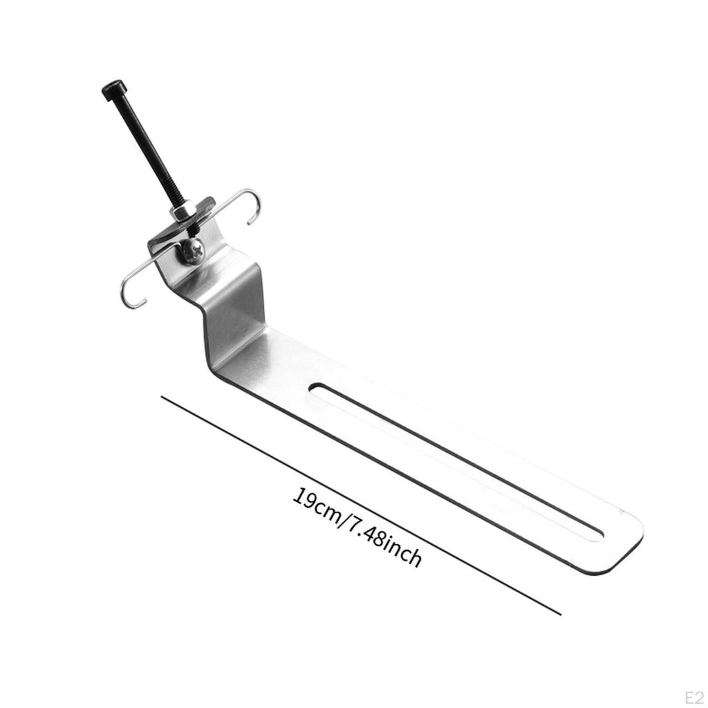 Wasserwaage Halterung Edelstahl Passend für 86 Schalterdose Wandmontage Halter Ständer zum Nivellieren
