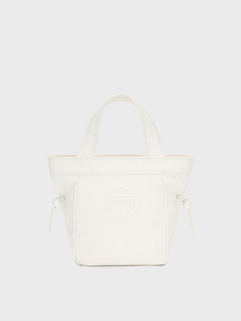 Sergio Tacchini W Daily String Monogram Mini Crossbody Bag (Ivory)