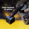 Motorcycle Chain Lube Applicator Mess-Free Chain Wax Chain Cleaner Attachment Motorcycle Chain Oiler Spray Gear For Motorcycle
