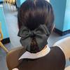 New Arrivals Open Run Mesh Ribbon Hairpin Detachable For Part Time Interview Up