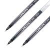 Deli A116 Black Gel Pens, 0.5mm Needle Tip (180-Count Pack)
