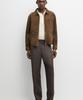 Masimodutti 100% Linen Straight Fit Pants
