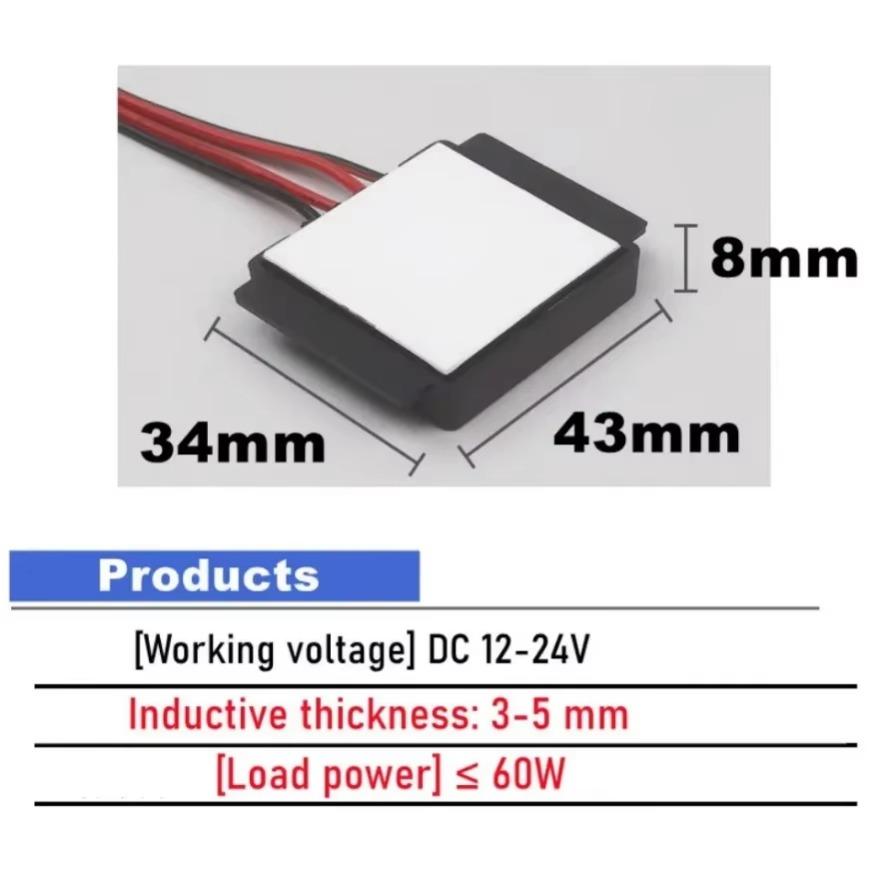 6 Styles Mirror Dimming Touch Switch Bathroom Mirror DC12V 24V Makeup LED Monochrome Electrodeless Dimming Mirror Switch Adjusta