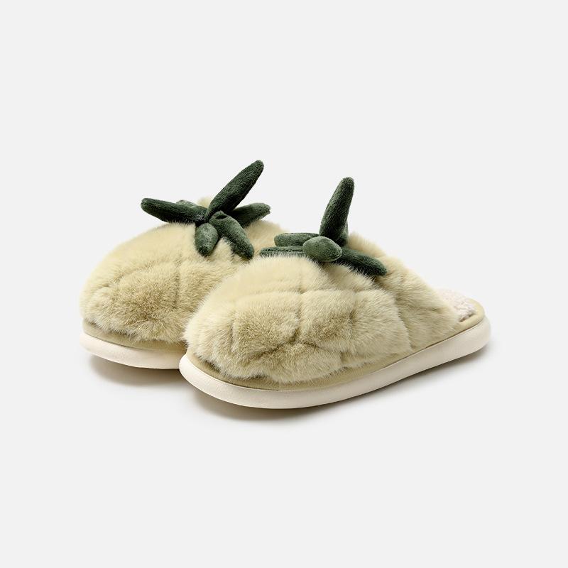 

Женские мультяшные плюшевые тапочки баотоу с мягкой подкладкой, теплые зимние, на толстой подошве, домашние тапочки на платформе, повседневная обувь для ходьбы в помещении, снежные хлопковые тапочки 36