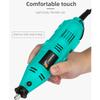 Electric Mini Drill Grinder Engraver Polisher 110V/220V Mini Rotary Tool with Dremel Accessories Variable Speed Power Tool