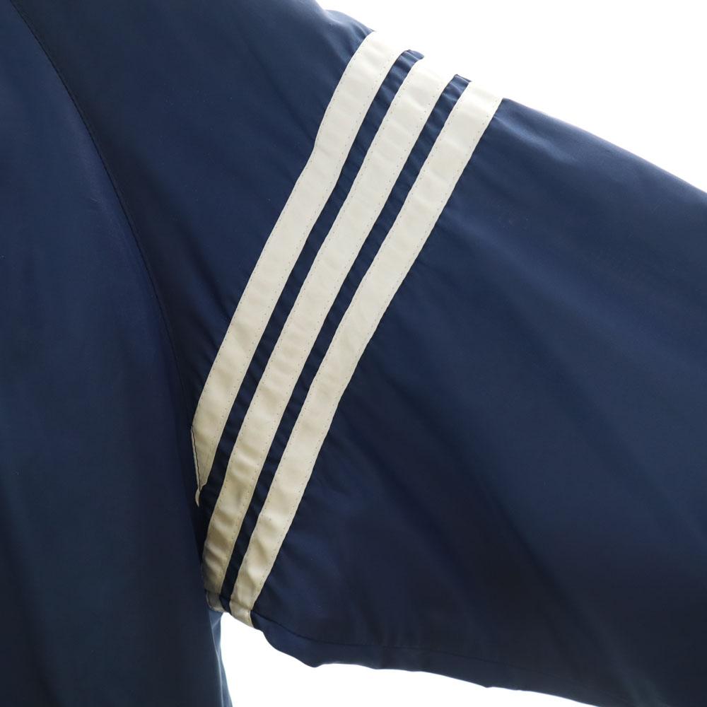 adidas 70s Vintage Descente Trefoil logo Nylon jacket Navy Men's Used