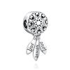 New Blue Snowflake Starfish Teapot Bow Safety Fine Bead Fit Original Charms 925 Sterling Silver Bracelet Jewelry F095