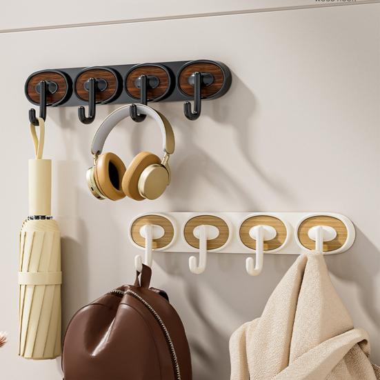 Adhesive Hook, Load-Bearing Wall Hanger, with High-Adhesive Backing Retro Style Hook, for Bathroom Kitchen Entrance Hall