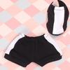 Puppenkleidungsset: 20cm Hoodie & Hose, 15cm Jogginghose, 10cm Baumwoll-Hoodie & Hose
