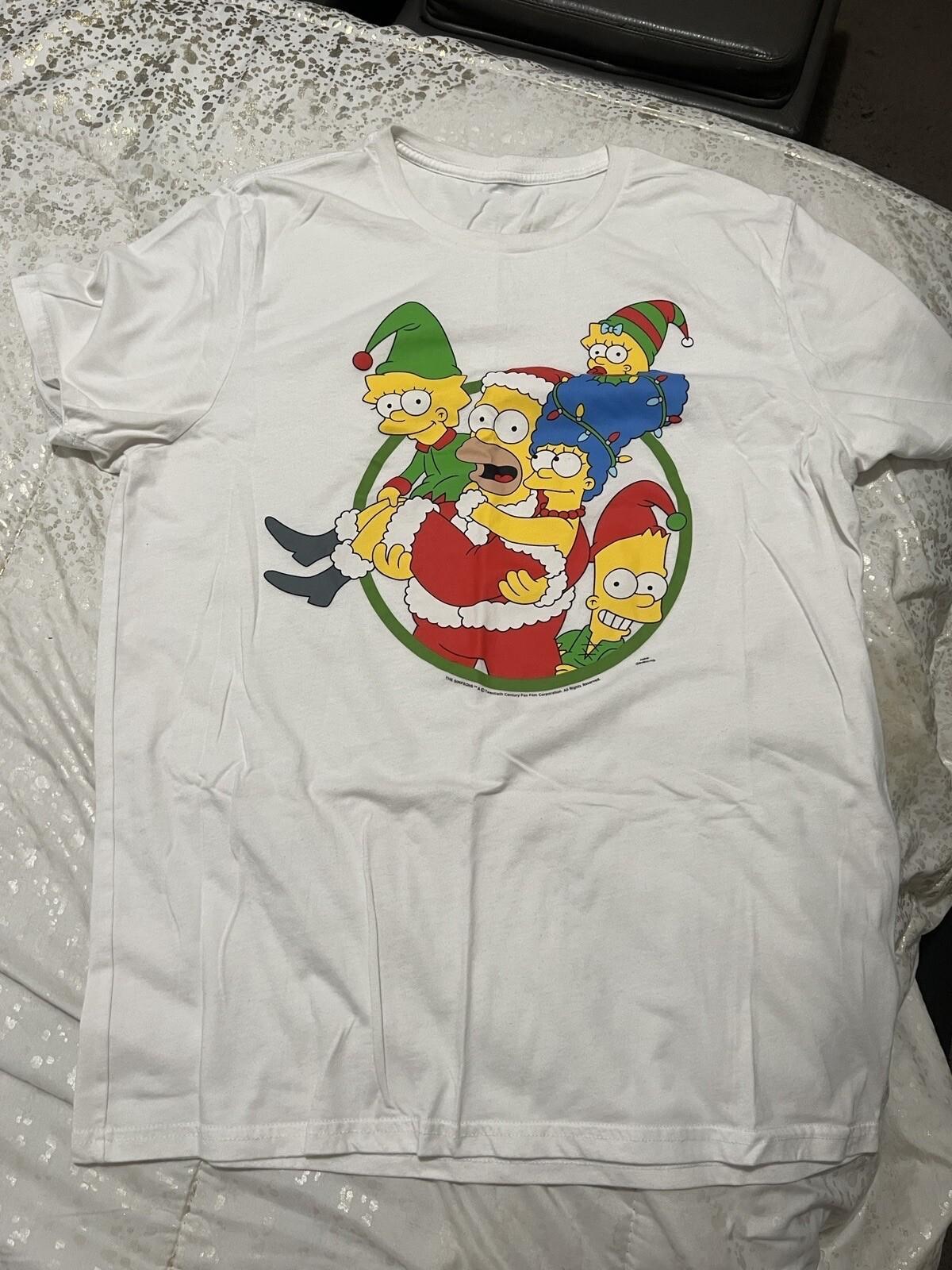 Hot Simpsons Christmas Gift For Fans Men S-235XL T-Shirt LW35 XXXL