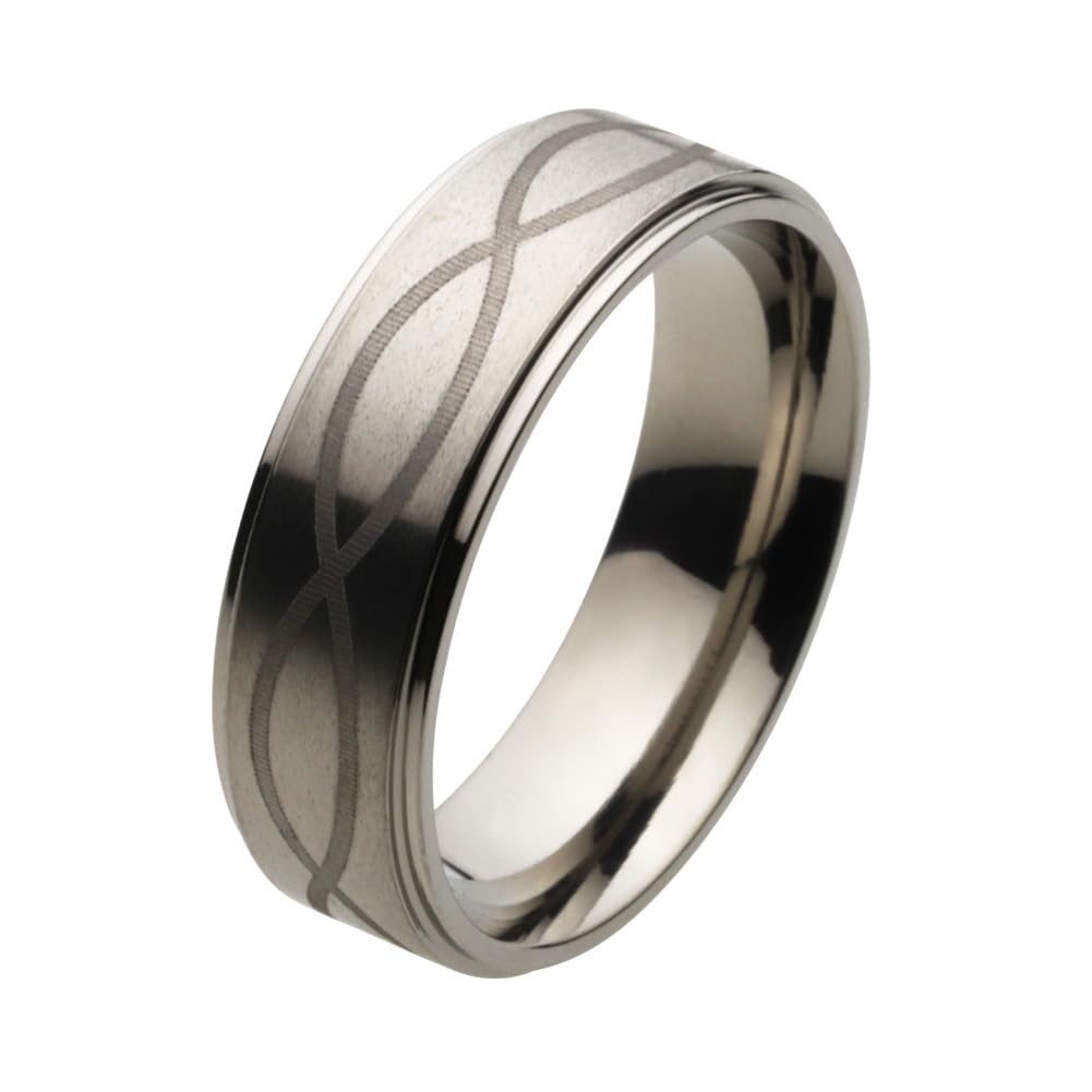 

Кольцо бесконечности fr4022 21 [Figmart] [Аксессуар из титана] №.