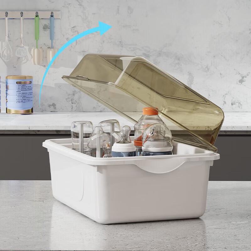 Stainless Steel Covered Kitchen Dish Rack