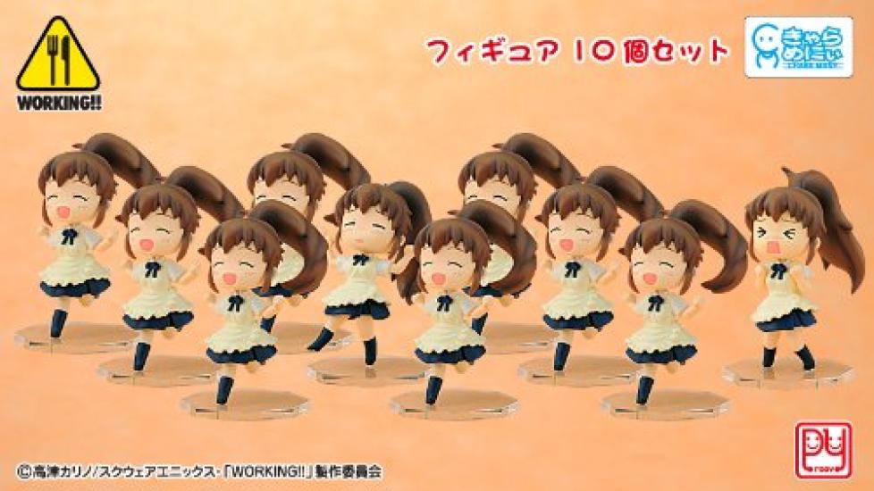 Caramenii Taneshima Poplar Corps Set 2 Not PVC WORKING!! Series Go! & It's Small!!! (Pre-painted Figure)