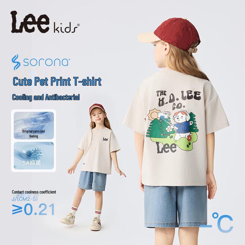 Детская футболка с коротким рукавом Leekids с принтом американских мультфильмов 120