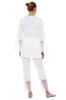 Комплект: халат, топ и брюки German Volf (66879)
