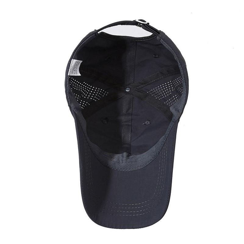 Frühling Sommer Leichtes Bergsteigen Herren Mesh Schnelltrocknende Kappe Damen Buchstaben Atmungsaktiv Dünn Laufen Sonnenschutz Baseballkappe