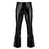 Herrenhosen Nachtclub Metallic Disco Hosen Bell Bottom Lange Hosen