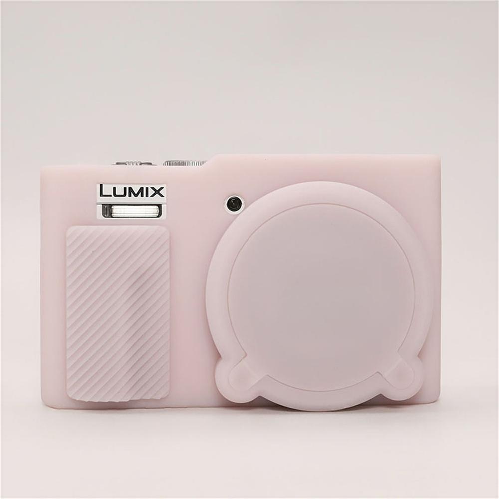 TZ99 ZS99 Szilikon Puha Páncél Bőr Kamera Védőtok Fedél Panasonic Lumix DC-TZ99 DC-ZS99 Védő Kameratáska