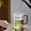 Luchangming Heat-Resistant Glass Tea Cup with Infuser