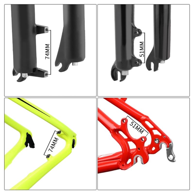 Bicycles Disc Brake Modification Brackets Frame Adapter Disc Brake Holder for Cycling Brake Part