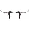 Saccon Brake Lever Set 4-finger V-brake Silver / Black