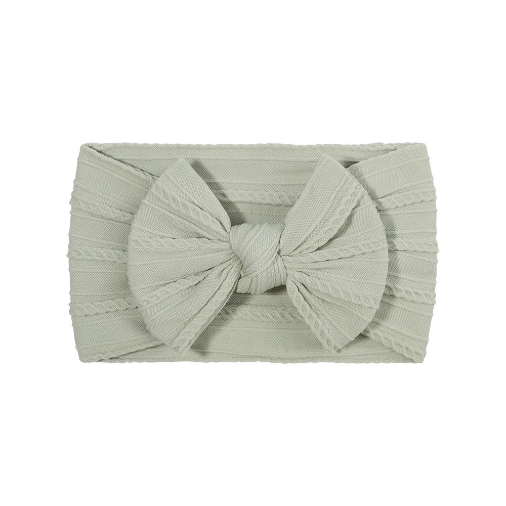 Baby Headband, Elastic Wide Brim Bow Children's Headband