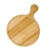 Burr‑free Serving Tray Bamboos Pizza Platter Light‑weight Food Holder  Bread  Placement