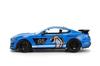 Jada Toys Big Time Muscle 2020 Ford Mustang Shelby GT 500 Diecast Car with Opening Rubber Glossy Blue 124 Doors, Hood, Trunk, Tires,